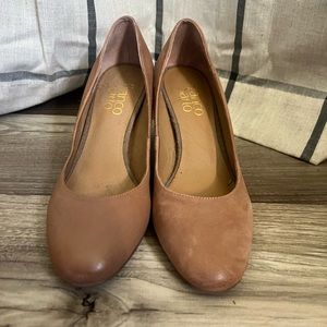 Franco Sarto leather heals